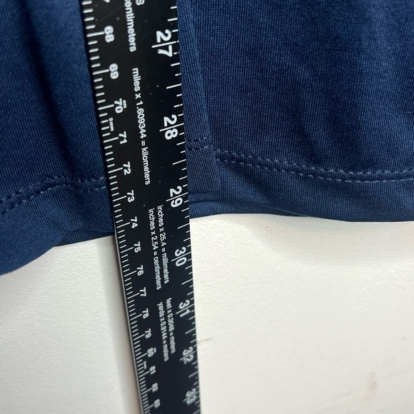 Adidas University of Michigan Athletic Shirt Men's Large Blue U of M Wolverines - Picture 5 of 6